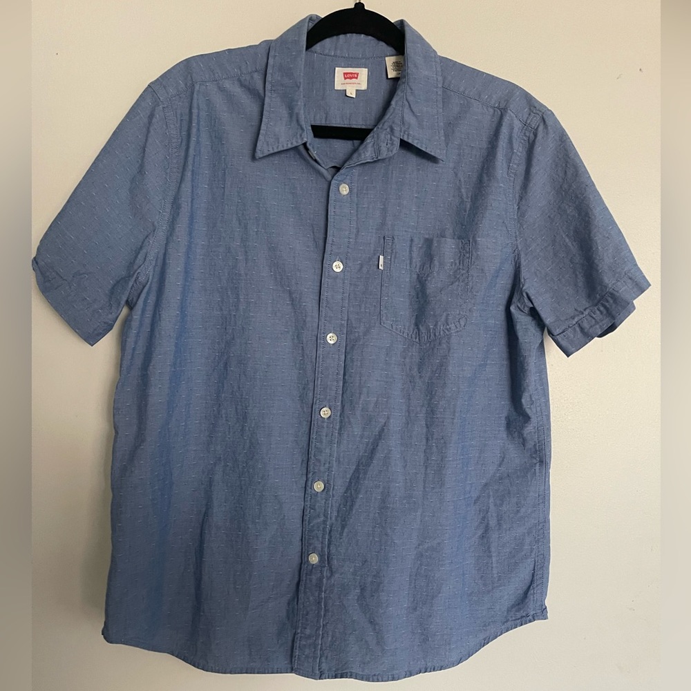 Levi’s Blue Casual Button down Vintage Shirt